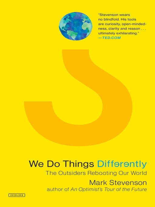 Title details for We Do Things Differently by Mark Stevenson - Available